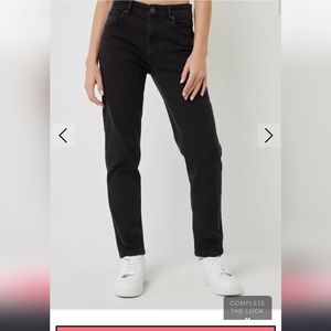 High rise mom jeans